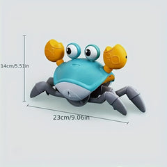 Crawling Crab Baby Toy Sensory Induction Dancing And Light Up Music