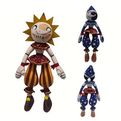 Sun Moon Plush Toy Set Stuffed Animal Doll Fan Plushies For Boy Girl Plush Gift