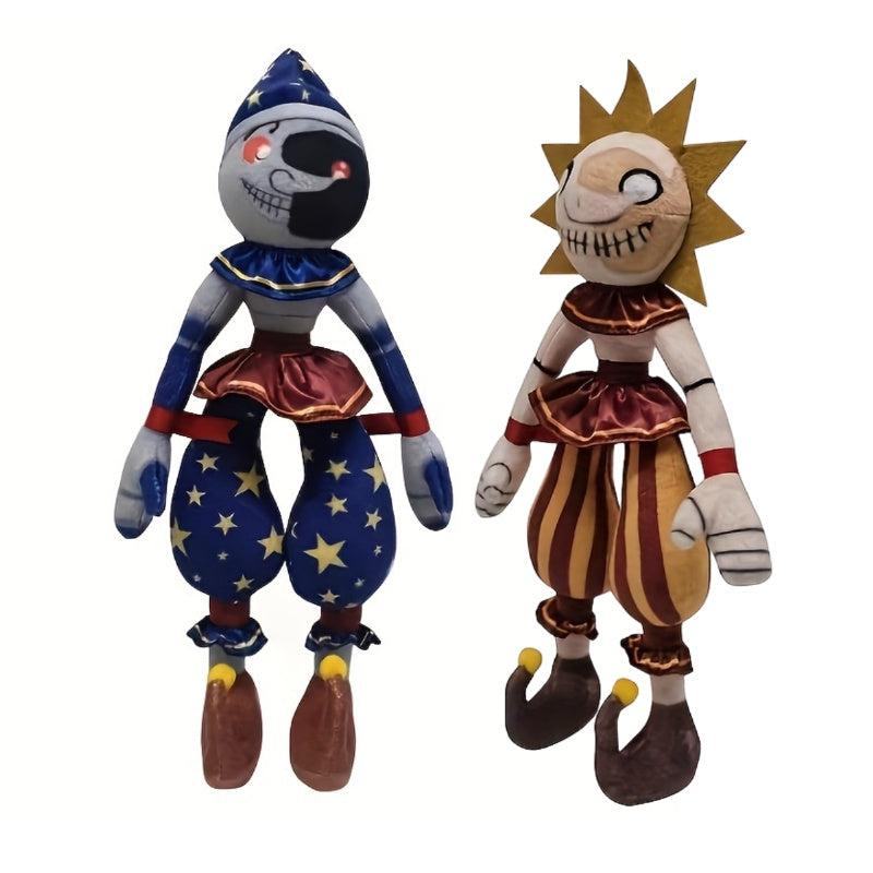 Sun Moon Plush Toy Set Stuffed Animal Doll Fan Plushies For Boy Girl Plush Gift