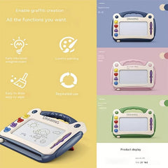 Colorful Magnetic Drawing Board Learning Painting Doodle