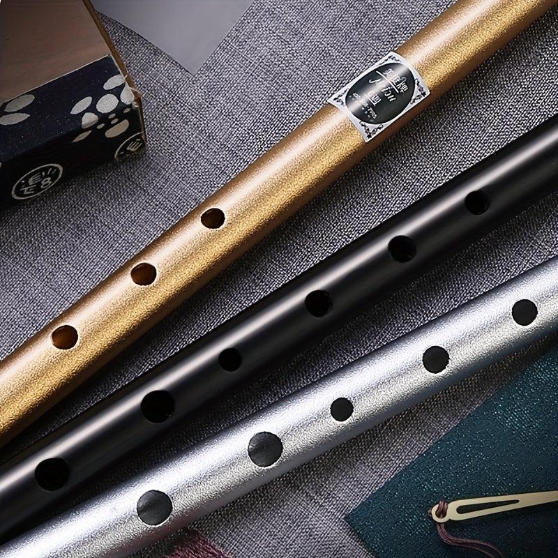 Youth Adult Aluminum Alloy Whistle Flute C D Tune for Beginners