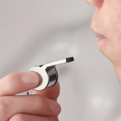 Stainless Steel First Aid Whistle for Sports Referee Survival Outdoor