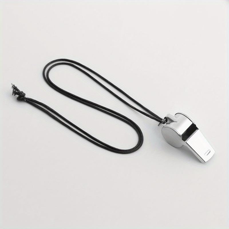 Stainless Steel First Aid Whistle for Sports Referee Survival Outdoor