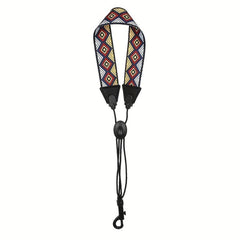 Colorful Saxophone Neck Strap Polyester Wear resistant Saxophone Strap