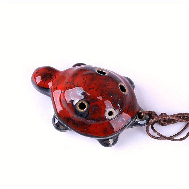 6 Hole Ocarina Beginner's Medium Instrument Turtle Style