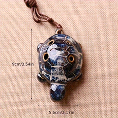 6 Hole Ocarina Beginner's Medium Instrument Turtle Style