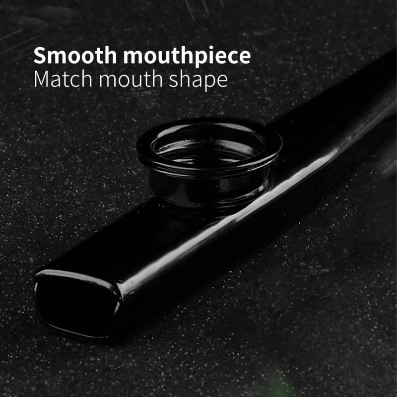 Metal Kazoo Flute Instrument With 5 Membranes