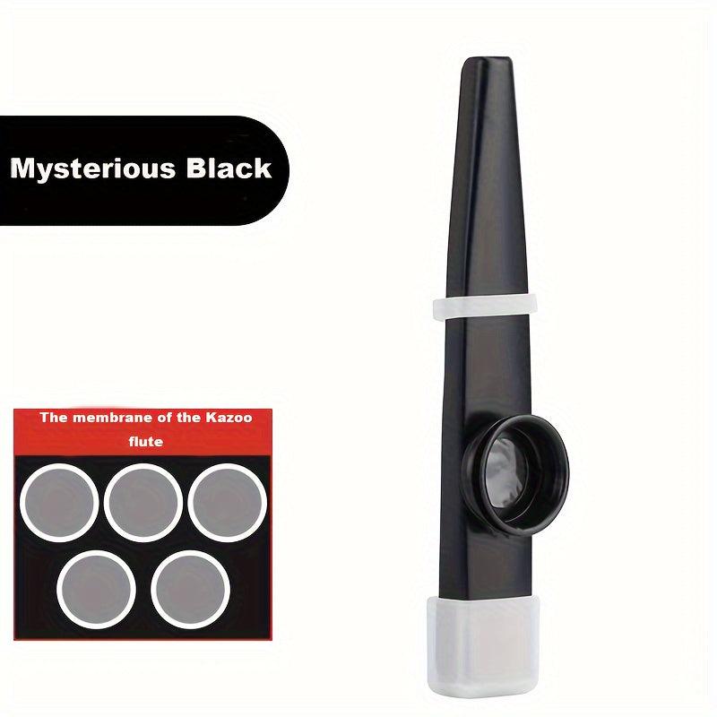 Metal Kazoo Flute Instrument With 5 Membranes