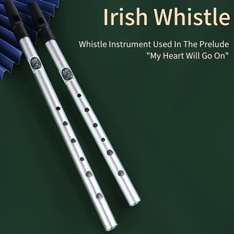 Irish Whistle Flute C D Key Musical Instrument