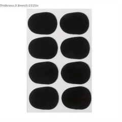 8pcs Durable Saxophone Mouthpiece Patches Set of 8 0 5mm and 0 8mm