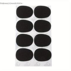8pcs Durable Saxophone Mouthpiece Patches Set of 8 0 5mm and 0 8mm