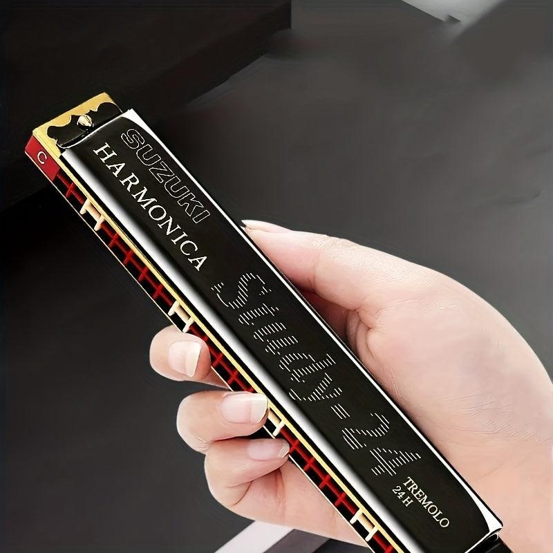 24 Hole Harmonica for Professionals