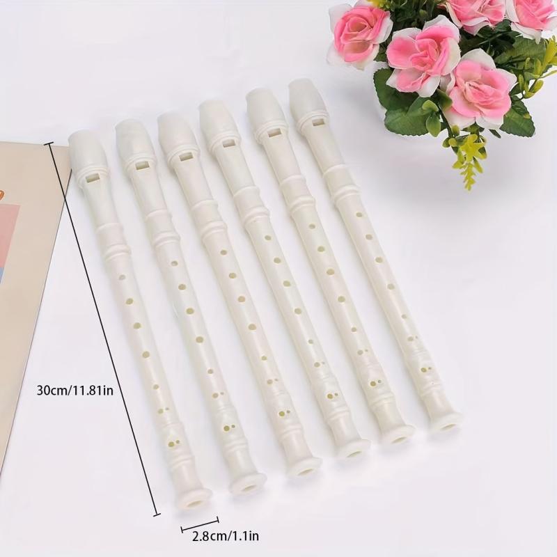8 Hole Plastic Flute Early Music Instrument Teaching Supplies