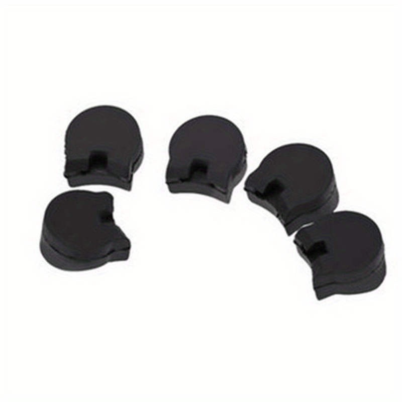 5pcs Rubber Clarinet Finger Cushions with Thumb Rest for Comfortable Playing
