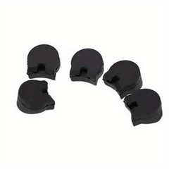 5pcs Rubber Clarinet Finger Cushions with Thumb Rest for Comfortable Playing