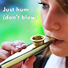 2 Pcs Metal Kazoo Mouthpiece Playing Instrument Random Colors