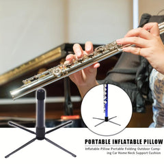 Flute Stand Ergonomic Portable Foldable Clarinet Rest Rack Holder