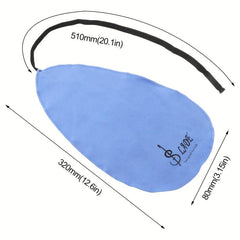 Faux Suede Inner Chamber Cleaning Cloth for Wind Instruments