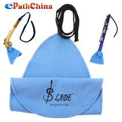 Faux Suede Inner Chamber Cleaning Cloth for Wind Instruments