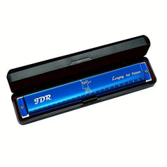 C Tone 24 Hole Harmonica for Beginners - Adults & Children