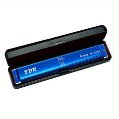 C Tone 24 Hole Harmonica for Beginners - Adults & Children