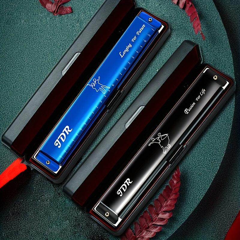 C Tone 24 Hole Harmonica for Beginners - Adults & Children