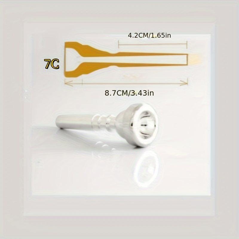 Metal Copper Small Mouth for Playing, Silvery/Golden Plated