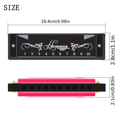 IRIN10 Hole 20 Tone Harmonica for Kids