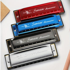10 Holes 20 Tone C Blues Harmonica Ideal for Kids & Beginners