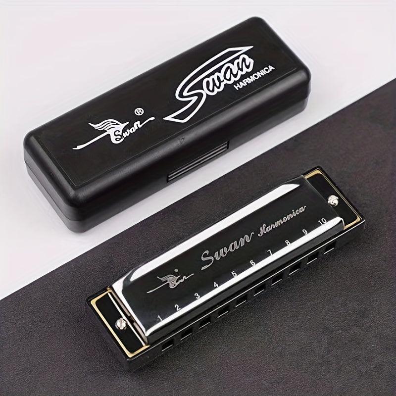 10 Holes 20 Tone C Blues Harmonica Ideal for Kids & Beginners