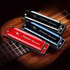 10 Holes 20 Tone C Blues Harmonica Ideal for Kids & Beginners