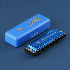 10 Holes 20 Tone C Blues Harmonica Ideal for Kids & Beginners