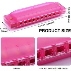 10 Hole Harmonica Mouth Organ Musical Instrument for Beginners