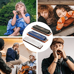 East Top Diatonic Blues Harmonica Key Of C 10 Holes 20 Tones