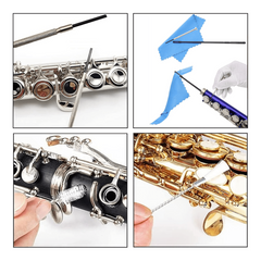 7pcs Woodwind Cleaning Kit for Flute Clarinet Saxophone