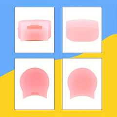 4pcs Silicone Pipe Thumb Pads Coloured Round Clarinet Thumb Protectors