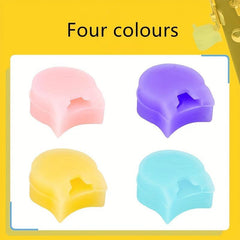 4pcs Silicone Pipe Thumb Pads Coloured Round Clarinet Thumb Protectors