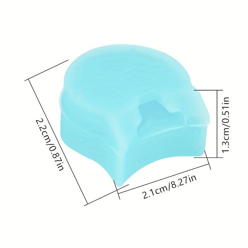 4pcs Silicone Pipe Thumb Pads Coloured Round Clarinet Thumb Protectors