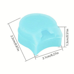 4pcs Silicone Pipe Thumb Pads Coloured Round Clarinet Thumb Protectors