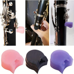 4pcs Silicone Pipe Thumb Pads Coloured Round Clarinet Thumb Protectors