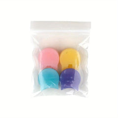 4pcs Silicone Pipe Thumb Pads Coloured Round Clarinet Thumb Protectors