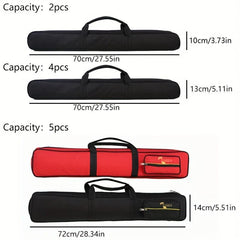 Shoulder Bag for 2-5 Bamboo Flutes, Lightweight Handbag, Universal Accessories