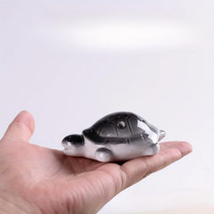 Mini Turtle Shaped Ceramic Flute Ocarina 6 Hole with Lanyard