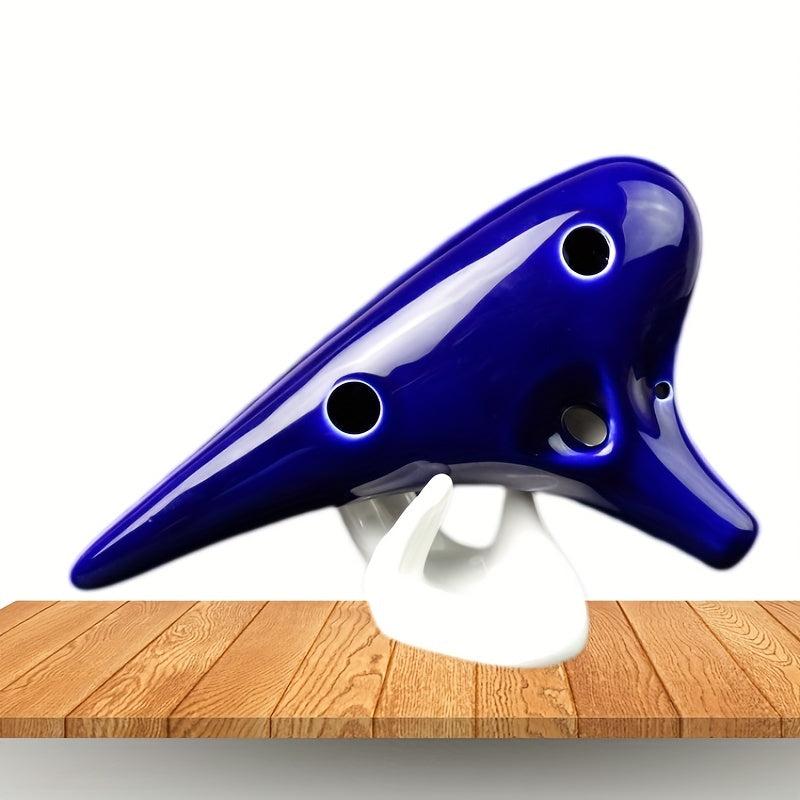 Royal 12 Hole Ocarina Flute with Score & Case