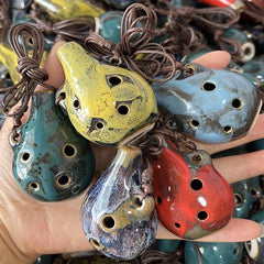 6 Hole Ceramic Flute Handicraft