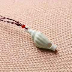 Ceramic Necklace Conch Whistle Jewelry