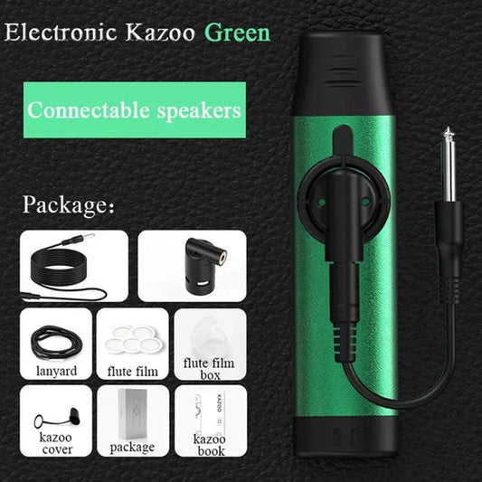Electronic Music Kazoo With Metal Kazoo Niche Musical Instrument