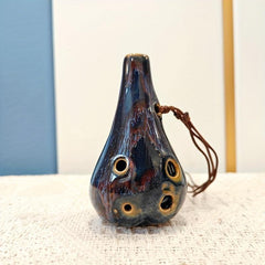 6 Hole Ocarina Ceramic Beginner Night Market Souvenir