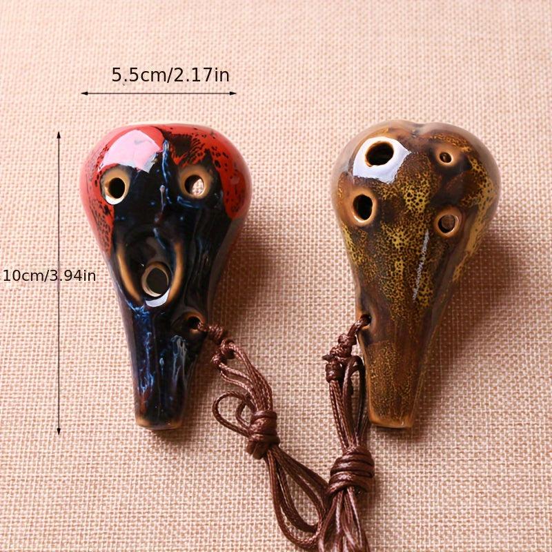 6 Hole Ocarina Ceramic Beginner Night Market Souvenir