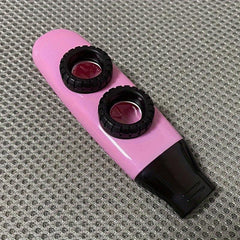 Double Sound Hole Card Kazoo Adjustable Tone Box 2 Membrane